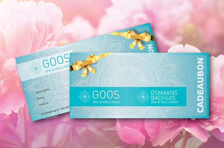 Wellnessbon van Goos als cadeau